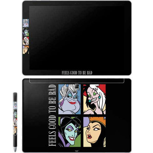 Disney Villains Characters Feels Good To Be Bad Galaxy Book 12in Skin